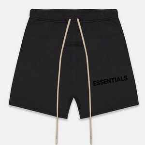 Essentials Fear of God Black Men's Shorts Size Small